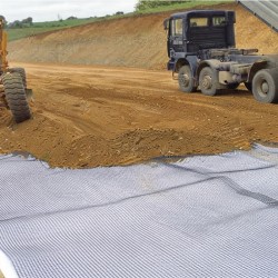 Γεωσύνθετο TGC 30S-170 Διαξονικό Γεώπλεγμα 30kN/m Θερμικά Συγκολλημένο με Μη Υφαντο Γεωύφασμα Πολυπροπυλενίου - Ρολό 3.95x50m