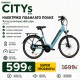 Ηλεκτρικό Ποδήλατο Πόλης BioMOUV CITYs Γαλάζιο 26” – 250W, Μπαταρία 522Wh, έως 100km Ηλεκτρικό Ποδήλατο Πόλης BioMOUV CITYs Γαλάζιο 26” – 250W, Μπαταρία 522Wh, έως 100km