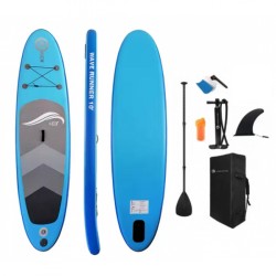 Σανίδα SUP WAVE RUNNER Φουσκωτή με Ρυθμιζόμενο Κουπί με Τρόμπα και Σακίδιο Μεταφοράς 310x76x15cm Σανίδα SUP WAVE RUNNER Φουσκωτή με Ρυθμιζόμενο Κουπί με Τρόμπα και Σακίδιο Μεταφοράς 310x76x15cm