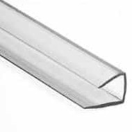 Σφραγιστικό προφίλ τύπου Π για πολυκαρβονικά πάνελ μήκους 2.10m πάχους 6mm Αποστολή από την Αποθήκη Θεσσαλονίκης