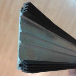 Τραβέρσα Αλουμινίου Πολυκαρβονικών με Λάστιχο Μήκους 3m Αποστολή από την Αποθήκη Θεσσαλονίκης