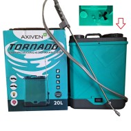 Ψεκαστήρας Μπαταρίας ΛΙΘΙΟΥ 20 Λιτρων ΤΑΥΤΟΧΡΟΝΗΣ ΑΝΑΔΕΥΣΗΣ TORNADO Κατάλληλος και για Χαλκό, Ασβέστη