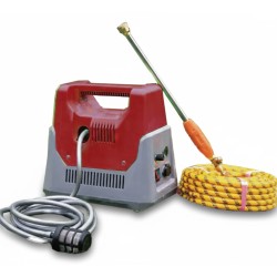 Επαναφορτιζόμενο Ψεκαστικό Μπαταρίας 12V - 11 Bar 9 έως 11 Lt/min με Διπλή Αντλία & Λάστιχο 25m Επαναφορτιζόμενο Ψεκαστικό Μπαταρίας 12V - 11 Bar 9 έως 11 Lt/min με Διπλή Αντλία & Λάστιχο 25m