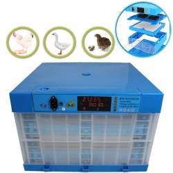 Κλωσσομηχανή Αυτόματη 120 Αυγών Εκκολαπτική με Θερμομετρο Υγρασιόμετρο Κατάλληλη για Αυγά Κότας, Πάπιας, Χήνας, Φασιανού, Ορτυκιού με Αντίσταση 120W Κλωσσομηχανή Αυτόματη 120 Αυγών Εκκολαπτική με Θερμομετρο Υγρασιόμετρο Κατάλληλη για Αυγά Κότας, Πάπιας, Χήνας, Φασιανού, Ορτυκιού με Αντίσταση 120W