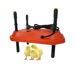 Θερμαινόμενη Πλάκα 25Χ30cm 20W για όλα τα Πτηνά Νεοσσούς με Θερμοστάτη