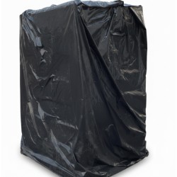 Παλετοσακούλα Μαύρη Βαρέως Τύπου 3ων Στρώσεων 125mic με UVE Προστασία 2,55μΧ1,32μΧ2,30μ Βάρος 1,50 κιλά/τεμ Τιμή Τεμαχίου