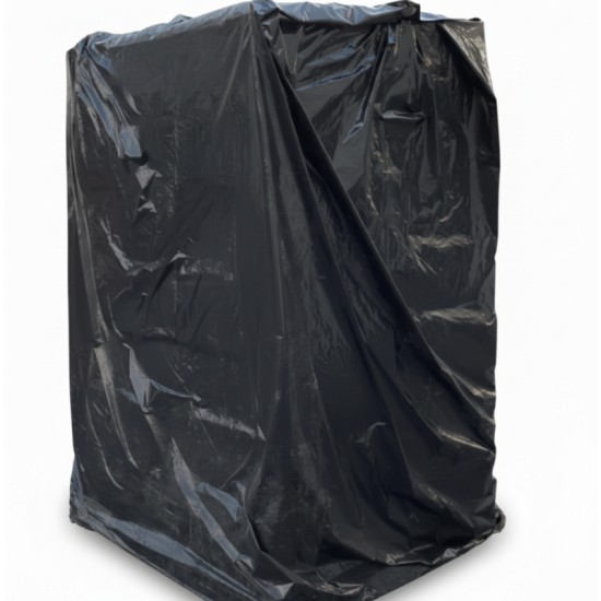 Παλετοσακούλα Μαύρη Βαρέως Τύπου 3ων Στρώσεων 125mic με UVE Προστασία 2,30μΧ1,20μΧ2,20μ Βάρος 1,42 κιλά/τεμ Τιμή Τεμαχίου