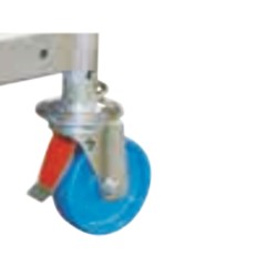 Σετ Τροχών Φ125 Σκαλωσιών AS