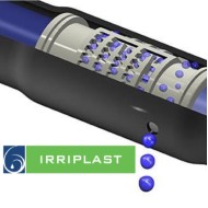 Σταλακτηφόρος Ταινία IrriPlastec Φ17 ανά 25 Πάχος 8mil 1,8Lt/h Μήκος 2500μ