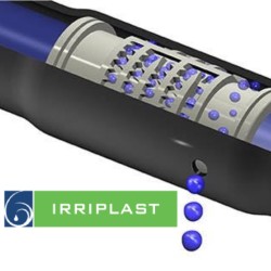 Σταλακτηφόρος Ταινία IrriPlastec Φ17 ανά 25 Πάχος 8mil 1,8Lt/h Μήκος 2500μ