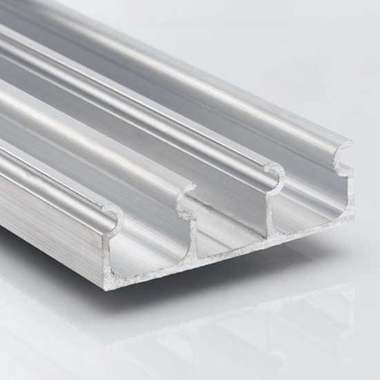 Κλιπ Αλουμινίου Διπλό τύπου Clip & Lock 6 μέτρων