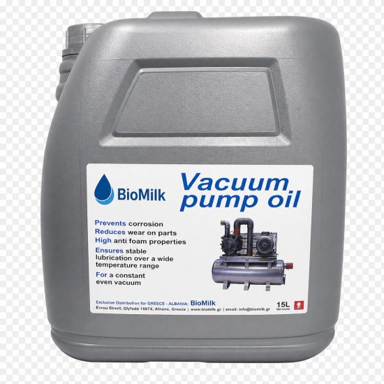 Λάδι για αντλίες κενού 15 ΛΙΤΡΩΝ