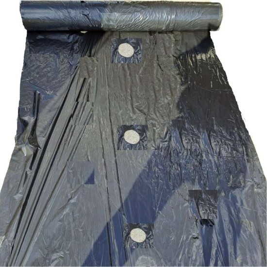 Φύλλο Εδαφοκάλυψης 20gr Μαύρο με Έτοιμες Τρύπες ΑΝΑ 60εκ 1μ X 1000μ Κατάλληλο για Ντοματα, Αγκούρι, Κολοκυθι, Μπρόκολο Φύλλο Εδαφοκάλυψης 20gr Μαύρο με Έτοιμες Τρύπες ΑΝΑ 60εκ 1μ X 1000μ Κατάλληλο για Ντοματα, Αγκούρι, Κολοκυθι, Μπρόκολο