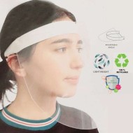 Μάσκα Διαφανής Επαναχρησιμοποιήσιμη Προστασίας Προσώπου