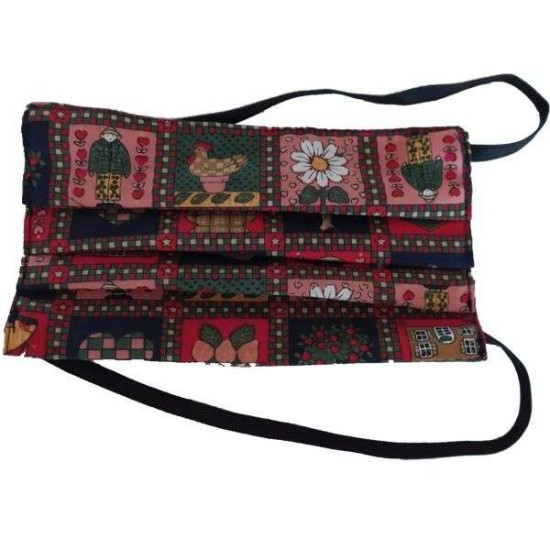 Μάσκα Προστασίας Προσώπου Υφασμάτινη με Λάστιχο Επαναχρησιμοποιήσιμες