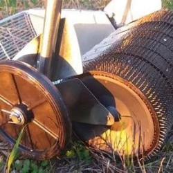 Ελαιοσυλλέκτης Εδάφους Αχινός 10 τροχών 45 πόντους πλάτος