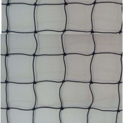 Δίχτυ περίφραξης γηπέδου Φ2 χιλ μάτι τετράγωνο 12 Χ 12 πράσινο, ραμμένο περιμετρικά, με σχοινί