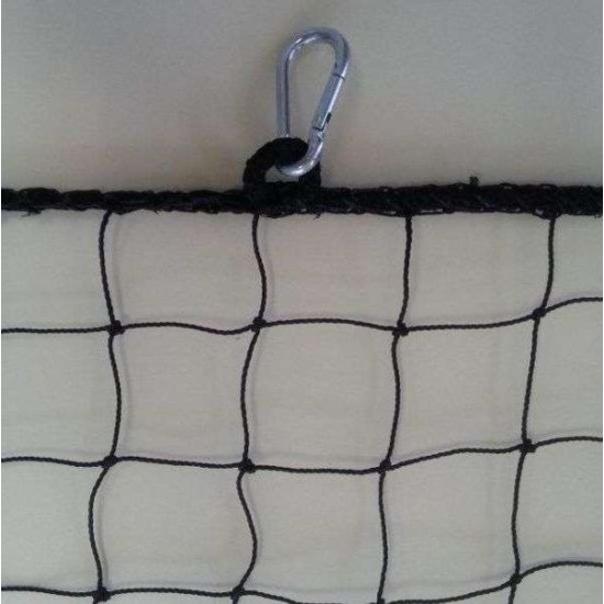 Δίχτυ διαχωρισμου γηπέδου Φ2 χιλ, 4,5 Χ 4,5 εκατ μάτι, Διάσταση  35,5μ Χ 1,85 τετράγωνο με γαντζάκια Πρασινα