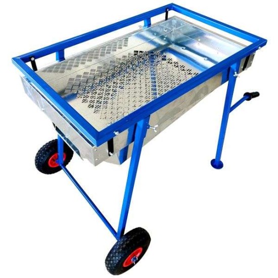 Κοσκίνα Χειροκίνητη Συλλογής Ελιάς με Ρόδες