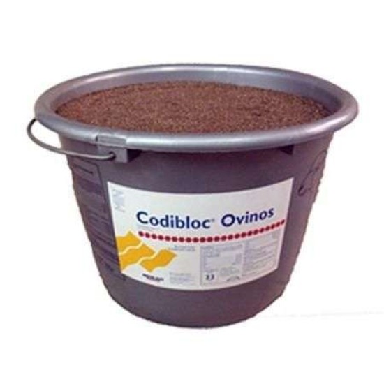 Πλάκα λείξεως με μελάσα & ιχνοστοιχεία για αιγοπρόβατα Codibloc Ovins Πλάκα λείξεως με μελάσα & ιχνοστοιχεία για αιγοπρόβατα Codibloc Ovins