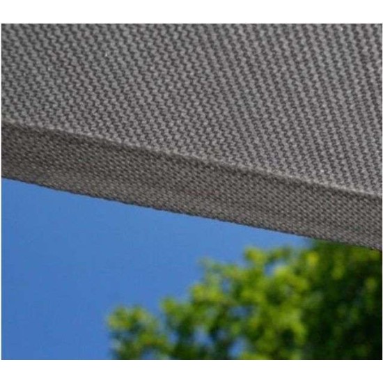 Δίχτυ Πανί Σκίασης αναπνέον ΓΚΡΙ HDPE 250gr/m2 σε διάσταση 3Χ25μ
