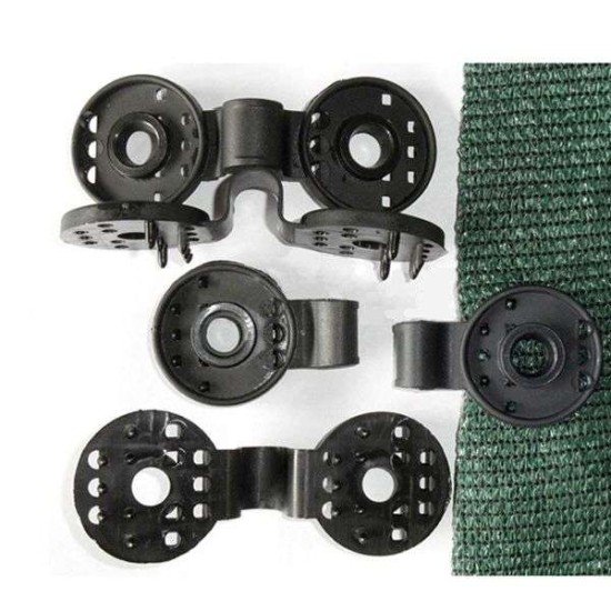 Κλιπ Ασφαλείας Πιάστρα Πανιού Διχτυού Σκίασης ΣΥΣΚΕΥΑΣΙΑ 10ΑΔΑ