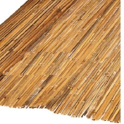 ΚΑΛΑΜΩΤΗ BAMBOO ΣΧΙΣΤΟ 10-15mm ΜΕ ΣΥΡΜΑ ΓΑΛΒΑΝΙΖΕ 1,5Χ3 Μ