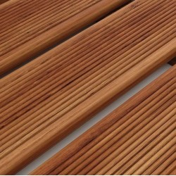 Deck Σανίδες Ξύλινες Διπλής Οψεως Εμπότισμού Δάπεδο, Περίφραξη Παχος 2,2εκ Χ Π: 0,12μ X Μ: 3,00μ Τιμή το Τεμάχιο