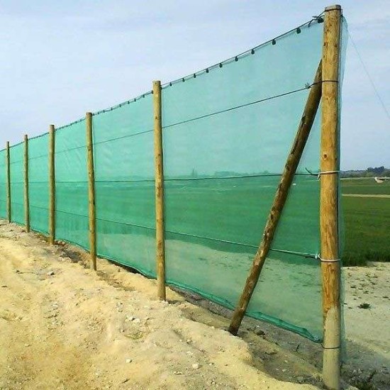 Δίχτυ Μισινέζας Monofilament Πετονιά Πράσινο, Αντιανεμικό Σκίασης 50%, 110 γραμμαρίων 