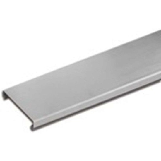 Καπάκι Σχάρας Καλωδίων Μεταλλικό Πλάτος 400 mm, Ύψος 15 mm, Πάχος λαμαρίνας 1,00 mm, Μήκος 2,5 μέτρα