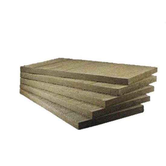 Πλάκα Πετροβάμβακα 50mm 1,20μ Χ 0,6μ Χωρίς Επικάλυψη Αλουμινίου 75κγ/κ.μ. RF7550-0 IZOCAM (8 Τεμάχια)