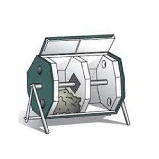 Κομποστοποιητής με Περιστρεφόμενο Κάδο JK125 Σουηδικής Κατασκευής