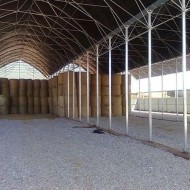 Αποθήκη 8Χ25 Μεταλλική με Κάλυψη Οροφής 3mm, Πλευρικά Πολυκαρβονικά και Ηλεκτροκίνητα Πλευρικά Παράθυρα