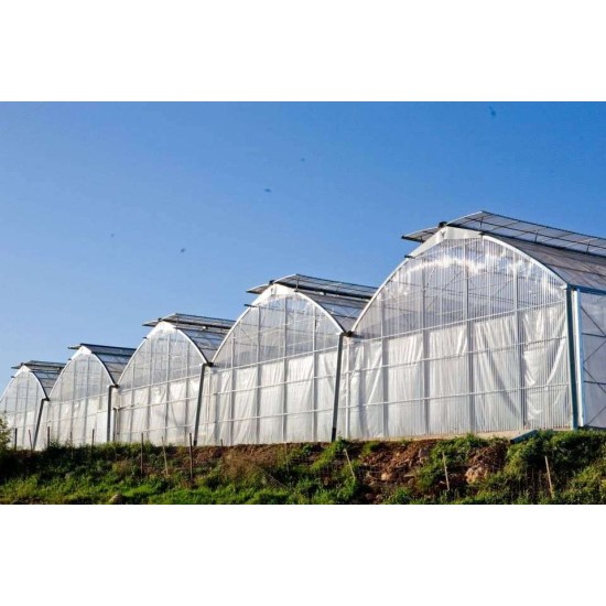 Θερμοκήπιο τύπου Πολυτούνελ τιμή με το τετραγωνικό (Ελάχιστη Παραγγελία 1000 τ.μ.)