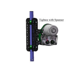 Θερμοκήπιο Τύπου Τούνελ Διάστασης 6 X 10, 60 Τ.Μ. Πλευρικά Παράθυρα  με ΗΛΕΚΤΡΟΚΙΝΗΣΗ