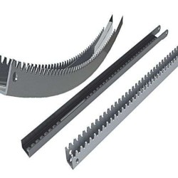 Κρεμαγιέρα Τρυπητή 125 εκατοστά 2,5 mm PUNCHED RACK 125 CM 2,5 ΜΜ Γαλβανισμένη 