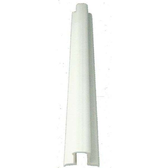 Κλιπ PVC τύπου Ω τεχνολογίας Clip & Lock 3 μέτρων