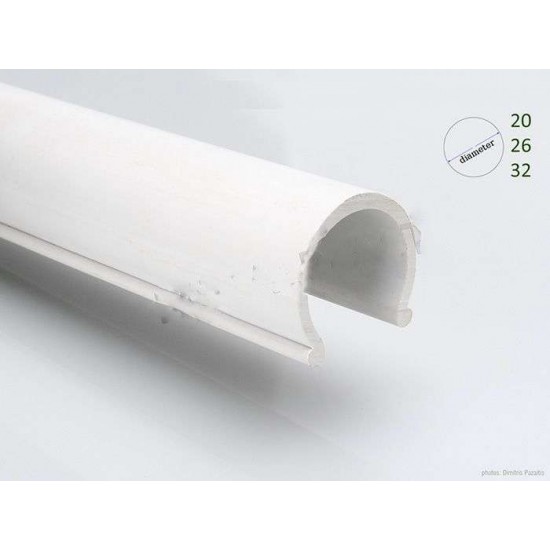 Κλίπ Θερμοκηπίου Σωληνωτό Φ32 (1  ) pipe clip, ράβδος 3μ