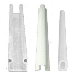 Ολοκληρωμένη Λύση Αλουμινίου με Κλιπ και Ασφάλεια για Συγκράτηση Διχτυών και Νάιλον 6 μέτρων