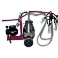 Αμελκτική μηχανή αγελάδος με κάδο, τροχήλατη μία-μία αγελάδα