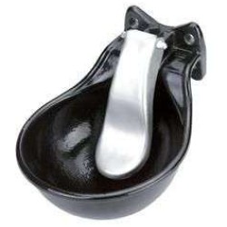 Ποτίστρα ζώων βοοειδών από χυτοσίδηρο, με γλώσσα inox 1,45 λίτρα 