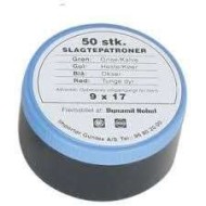 Φυσίγγια, για το πιστόλι σφαγείου 'BLITZ' , Μπλε   (9 x 17 mm) για Άλογα και Ταύρους