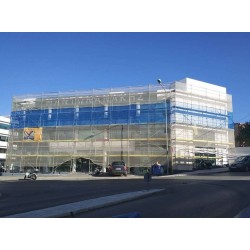 Δίχτυ Προστασίας Σκαλωσιάς BioSkaL Λευκό Πετονιάς monofilament σε 3,2Χ100