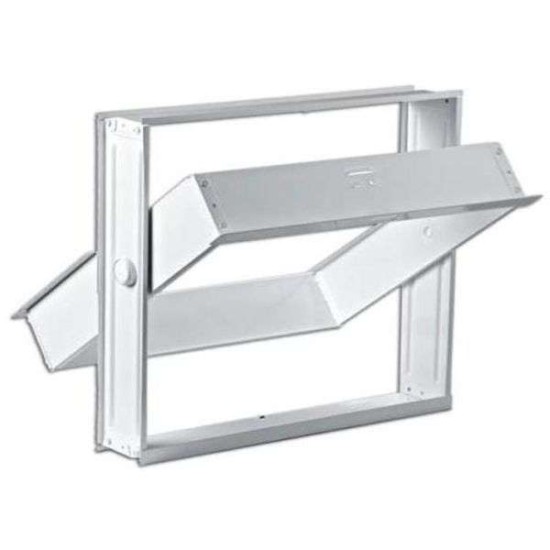 Μεταλλικό Παράθυρο για 4 Υαλότουβλα 24Χ24cm Γερμανικής Κατασκευής Αποστολή από την Αποθήκη Θεσσαλονίκης (Εξωτερική Διάσταση 51,7×53,5cm)