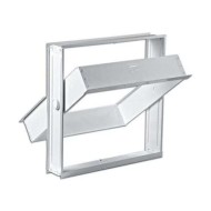 Μεταλλικό Παράθυρο για 1 Υαλότουβλο 19Χ19cm Γερμανικής Κατασκευής Αποστολή από την Αποθήκη Θεσσαλονίκης (Εξωτερική Διάσταση 21,7×23,5cm)