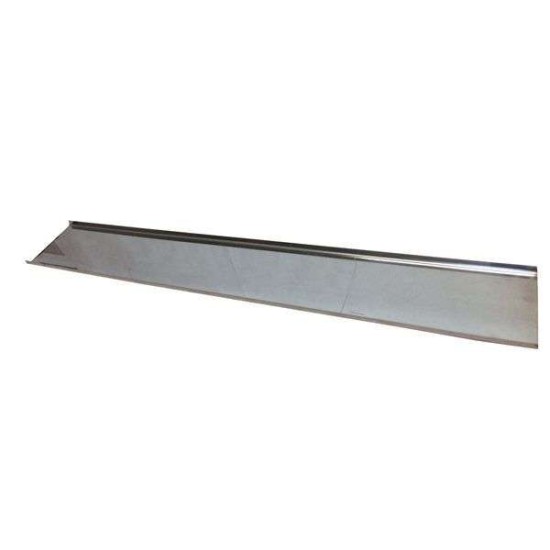 Τερματικό Προφίλ INOX 2.5 μέτρα Τερματικό Προφίλ INOX 2.5 μέτρα