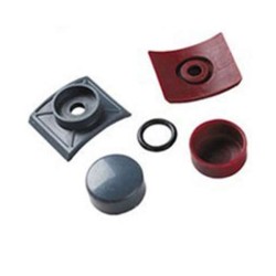 Καλύπτρα για Βίδες Πλαστική Κόκκινη Αποστολή από την Αποθήκη Θεσσαλονίκης