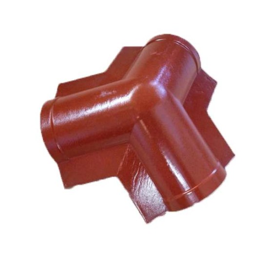 Κορφιάς 3-ριχτης Στέγης Κόκκινος