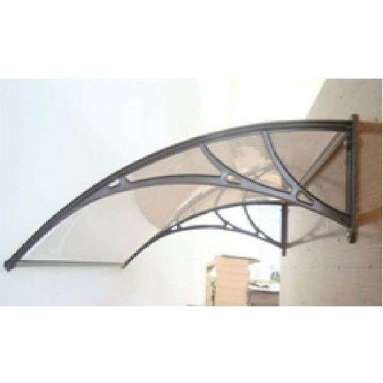 Στέγαστρο Modular Πολυκαρβονικό Πόρτας Παραθύρου 150εκ Χ 120 εκ