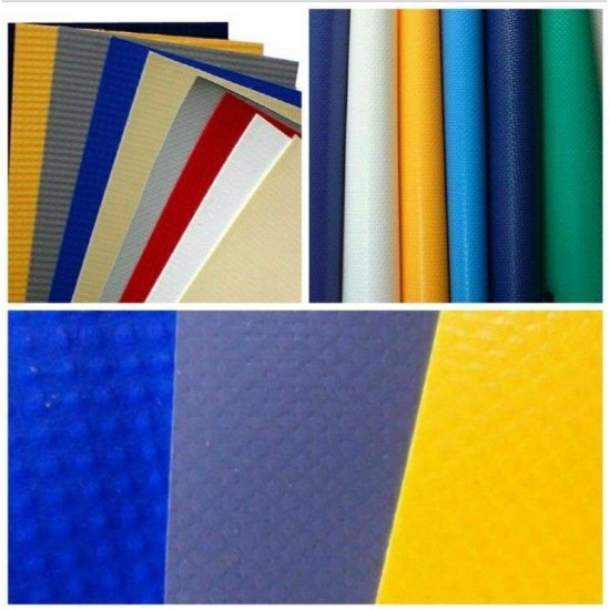 Μουσαμάς PVC 650gr Κομπλέ με Μηχανισμό Άξονα και Αντίβαρο Ριντό έως 6 μέτρα Μήκος